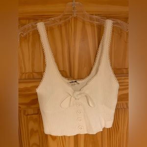 NWOT - For love and lemons cropped tank. Size M